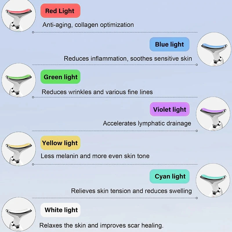 LED Neck & Jawline Sculpting Massager