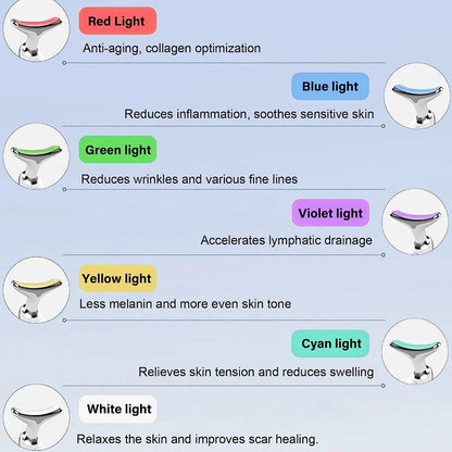 LED Neck & Jawline Sculpting Massager