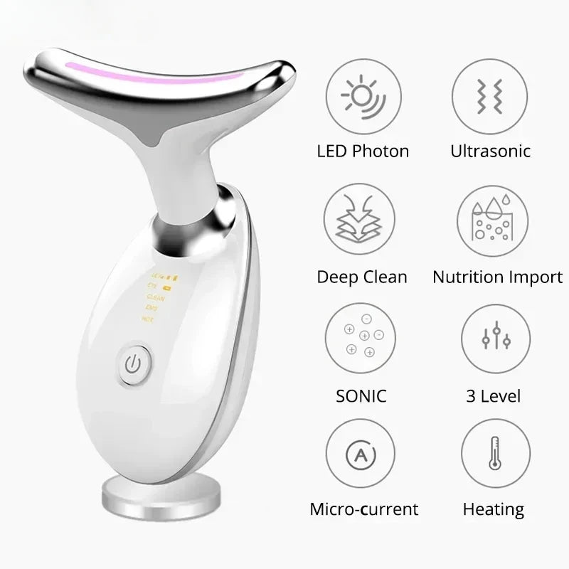 LED Neck & Jawline Sculpting Massager
