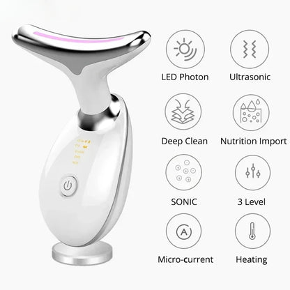 LED Neck & Jawline Sculpting Massager
