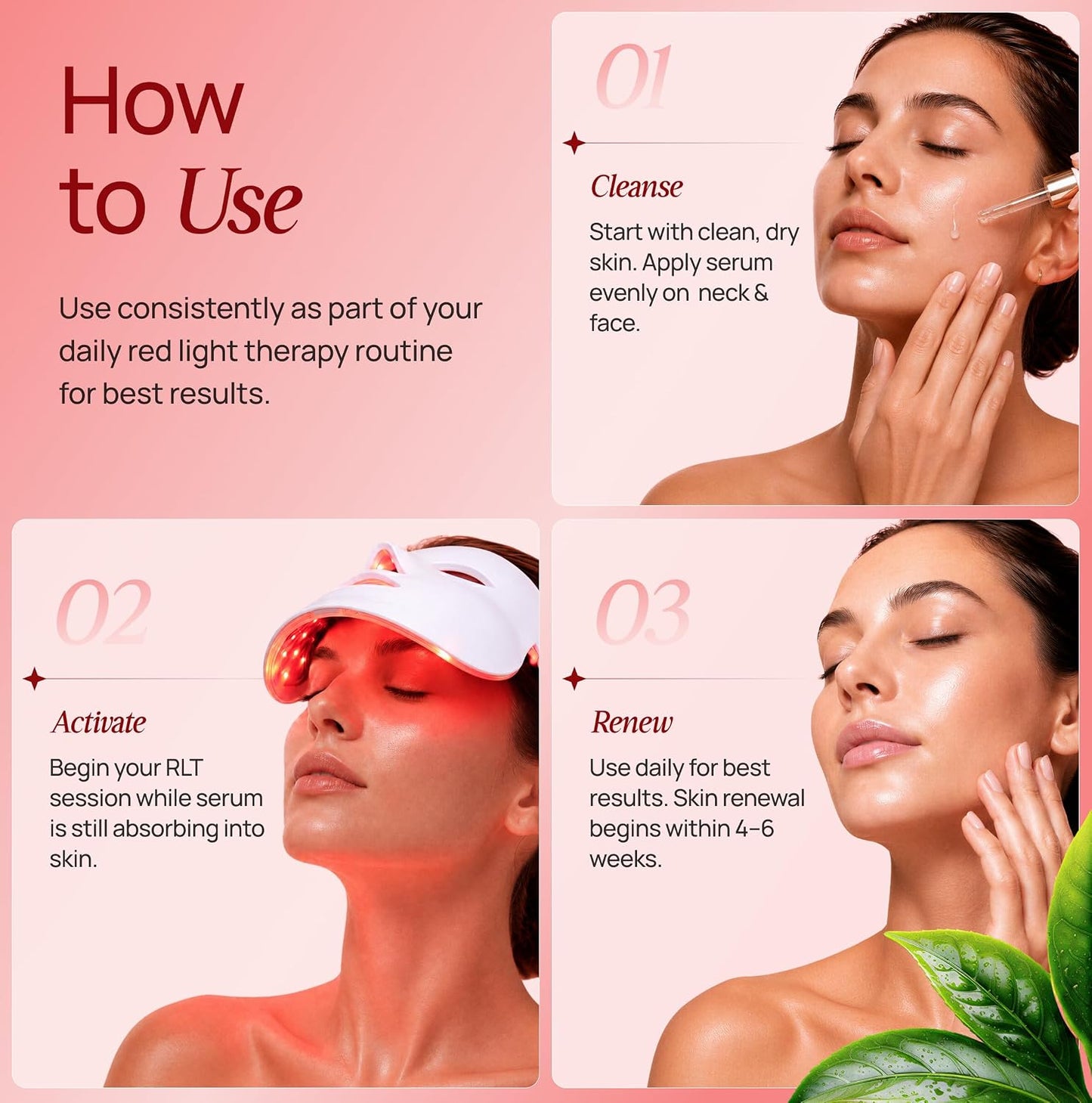 Red Light Therapy Activation Serum